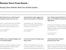 Tablet Screenshot of news.windowstorussia.com